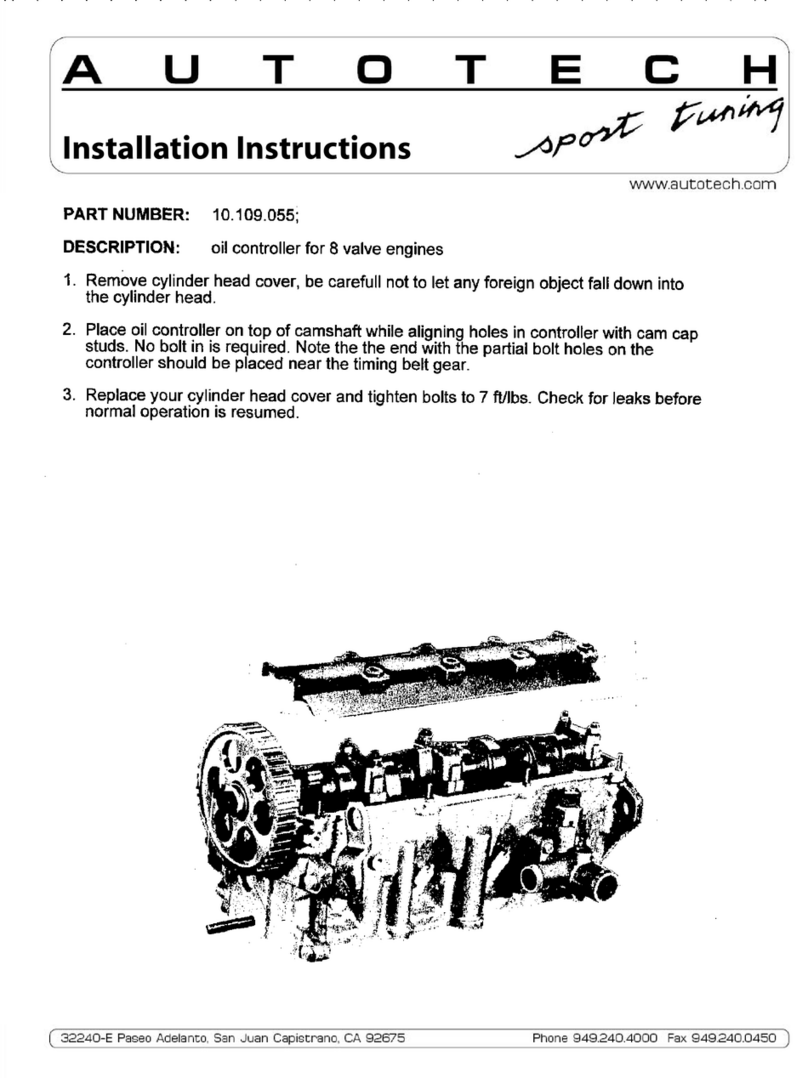 AUTOTECH 10.109.055 installation instructions