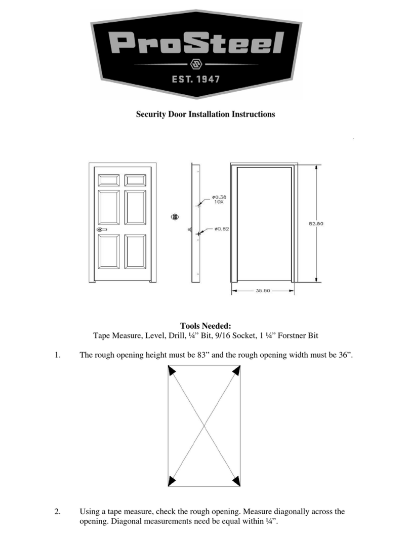 Browning SECURITY DOOR Using