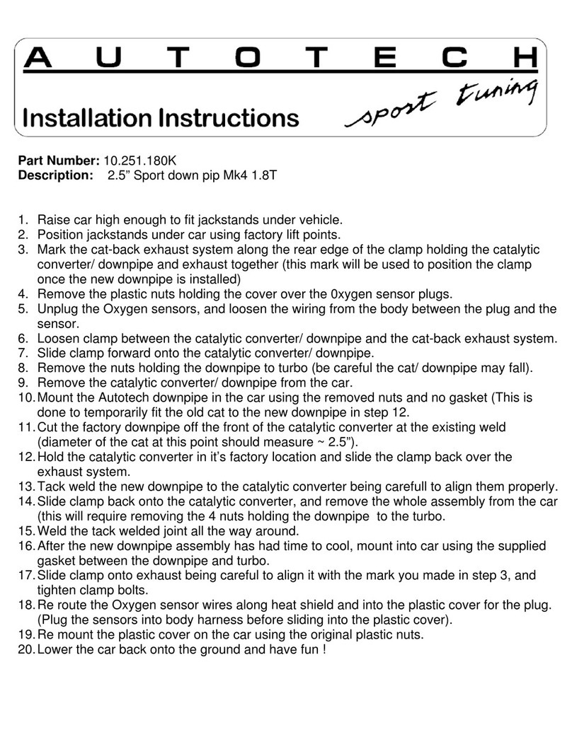 AUTOTECH 10.251.180K User manual