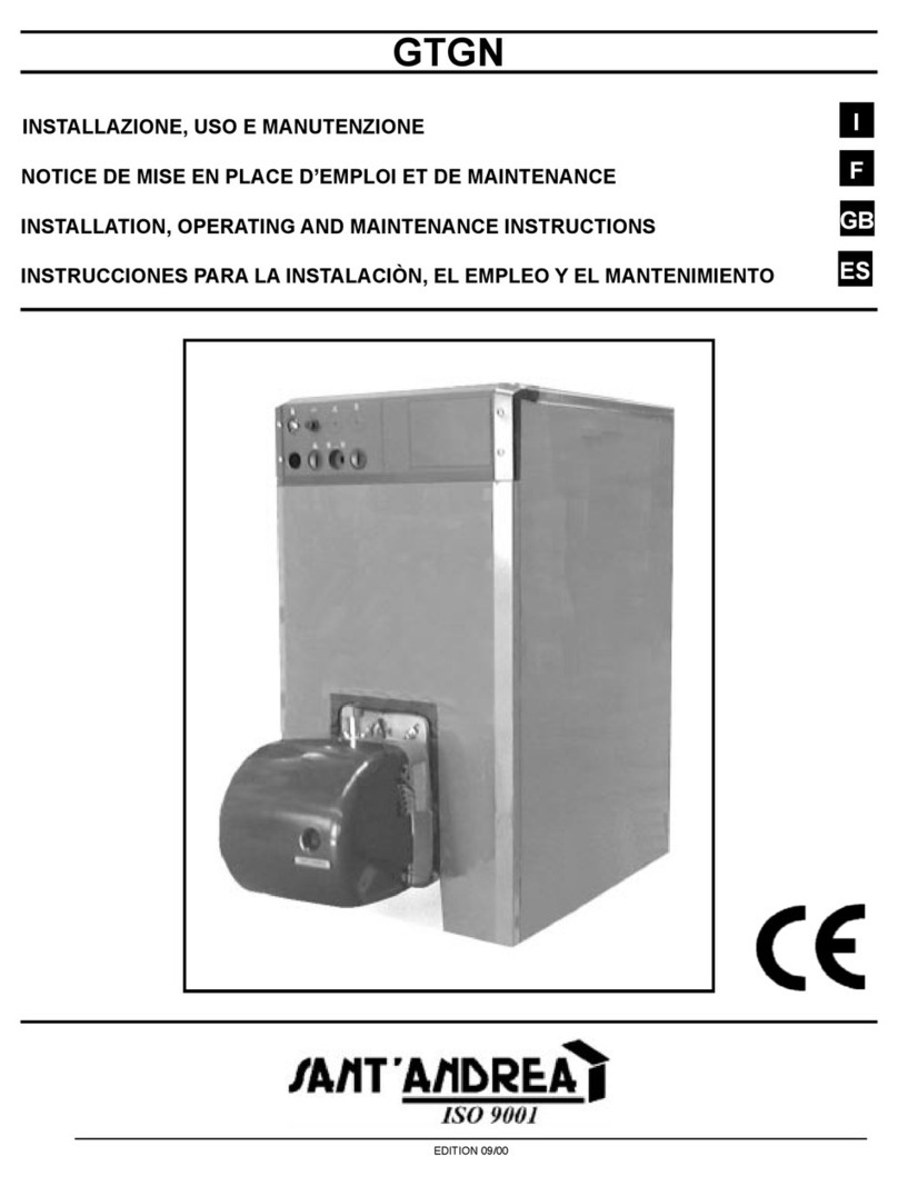 SANT ANDREA GTGN - SCHEMA Installation and operation instructions SANT ANDREA GTGN - SCHEMA Installation and operation instructions