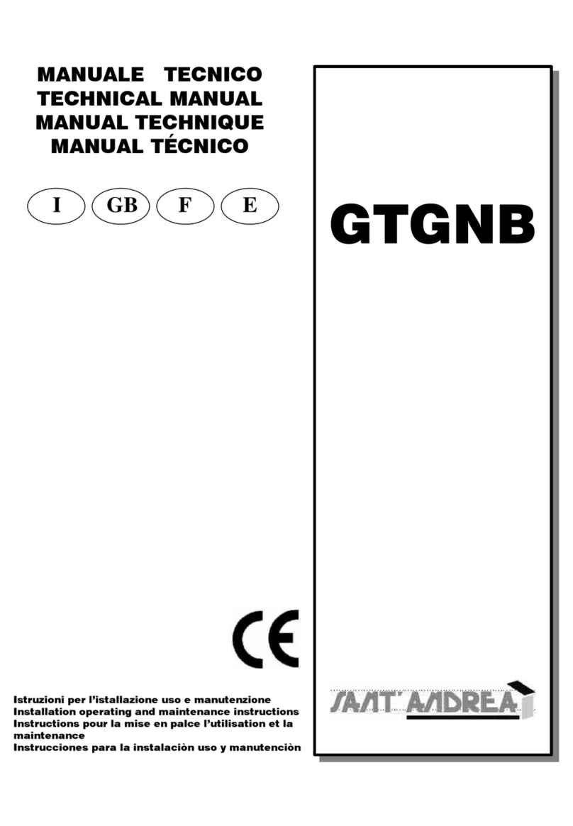 SANT ANDREA GTGNB - SCHEMA Technical manual