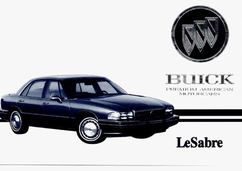 Buick LESABRE 1995 User manual Buick LESABRE 1995 User manual