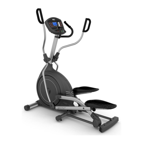 BH FITNESS X5 ELLIPTICAL owner's manual
