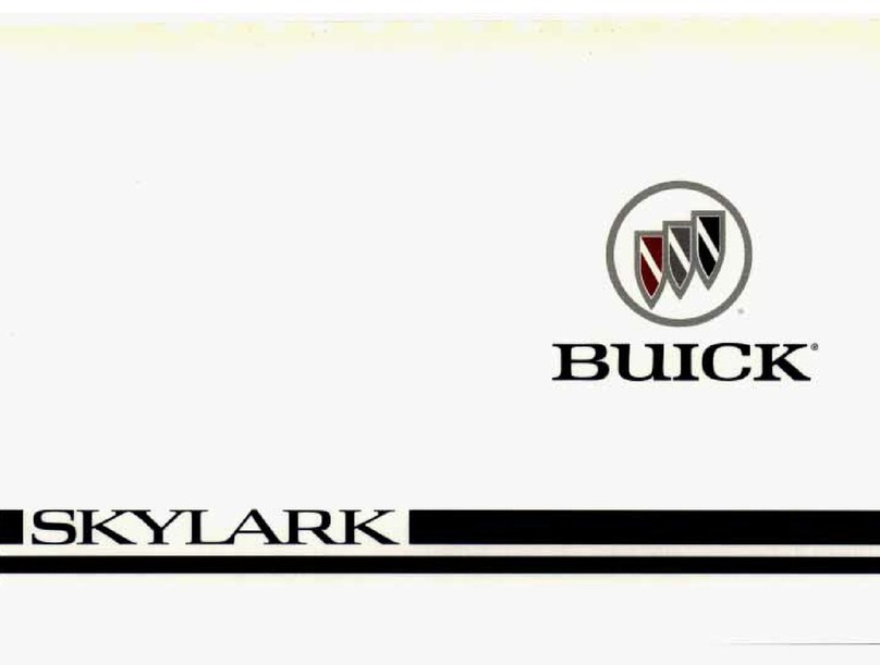 Buick SKYLARK 1996 User manual