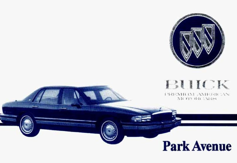 Buick PARKAVENUE 1994 User manual