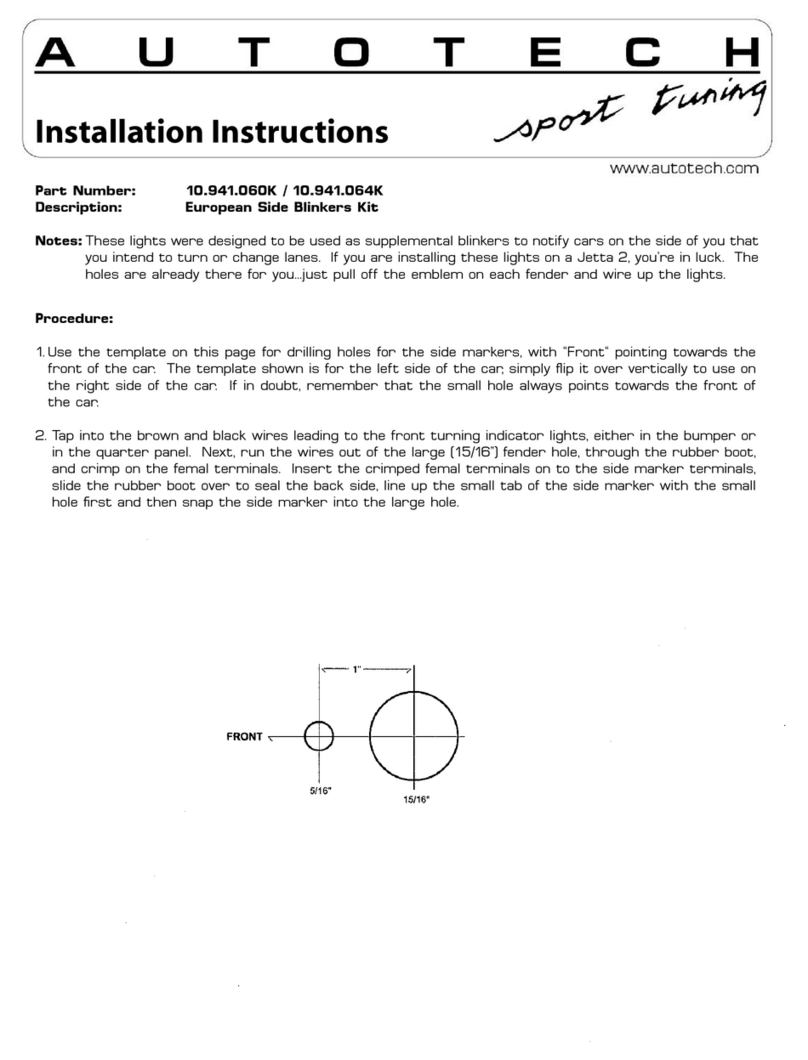 AUTOTECH 10.941.060K User manual AUTOTECH 10.941.060K User manual