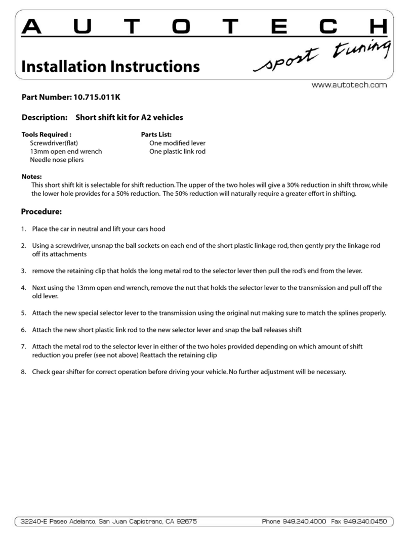 AUTOTECH 10.715.011K User manual
