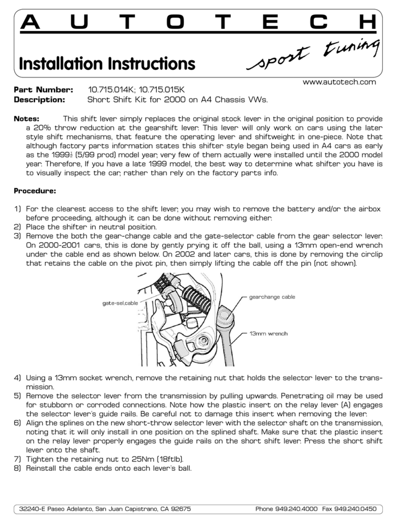 AUTOTECH 10.715.014K 015K installation instructions AUTOTECH 10.715.014K 015K installation instructions