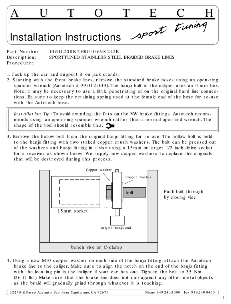 AUTOTECH 10.611.208K-212K installation instructions AUTOTECH 10.611.208K-212K installation instructions