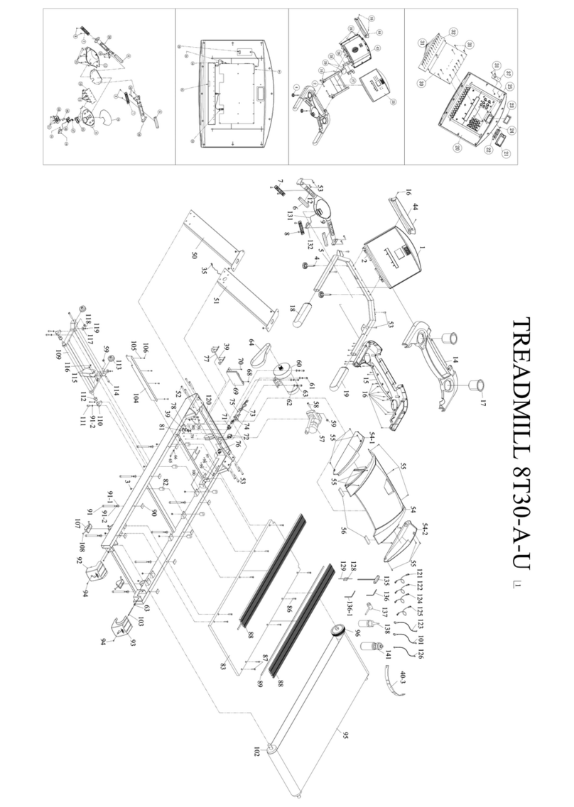 BH FITNESS T10 User manual