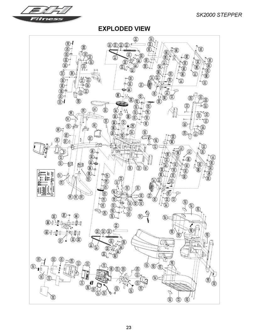BH FITNESS SK2000 manual