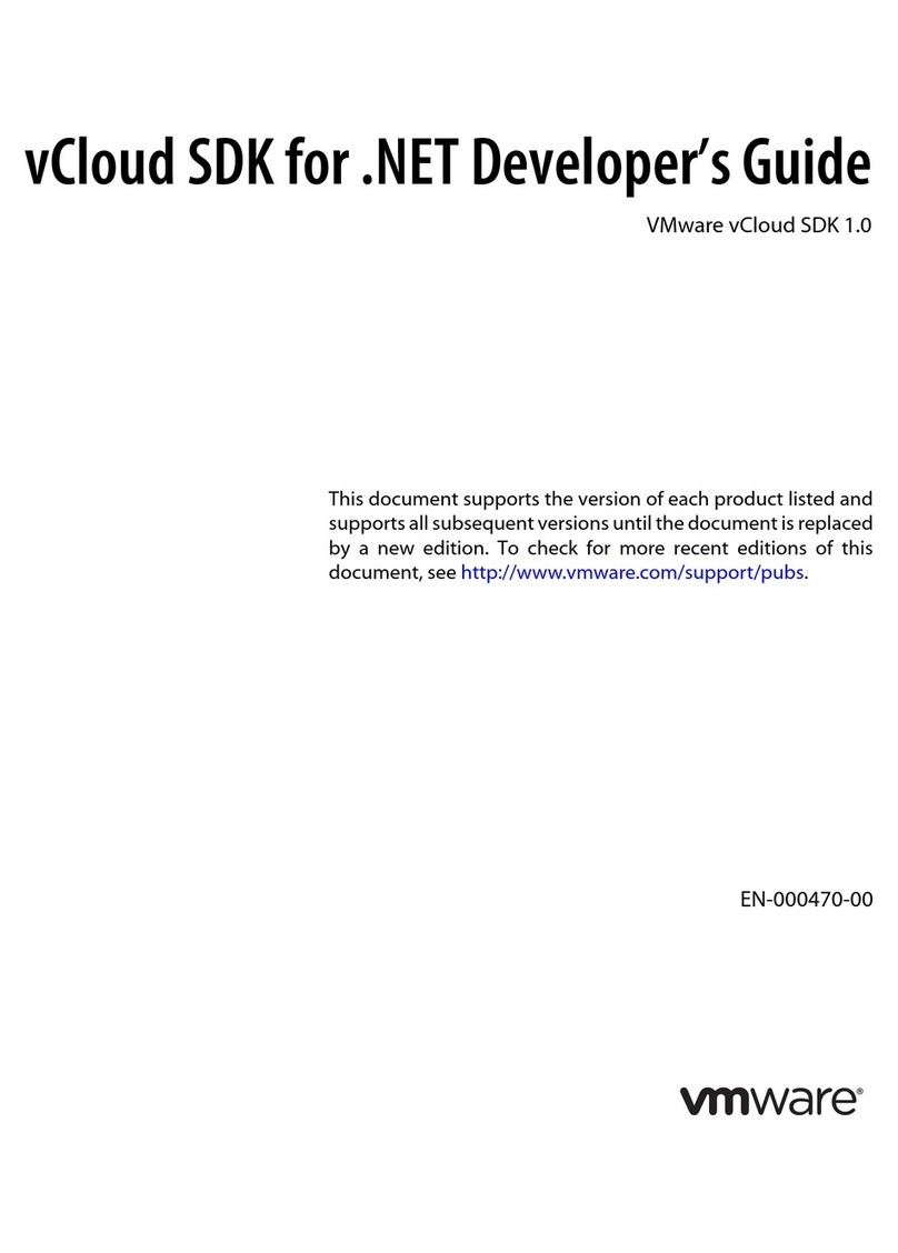 VMware VCLOUD SDK 1.0 - FOR NET DEVELOPERS GUIDE User manual