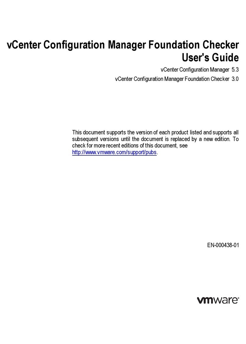 VMware VCENTER CONFIGURATION MANAGER 5.3 User manual