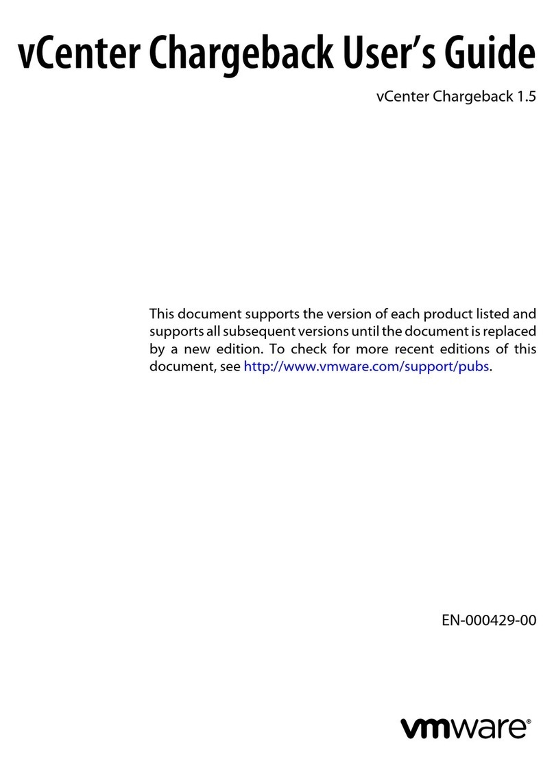 VMware VCENTER CHARGEBACK 1.5 - API manual