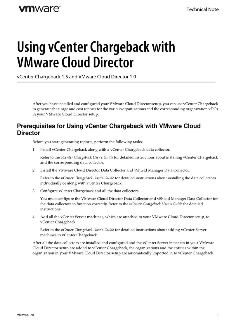 VMware VCENTER CHARGEBACK 1.5 - API Guide