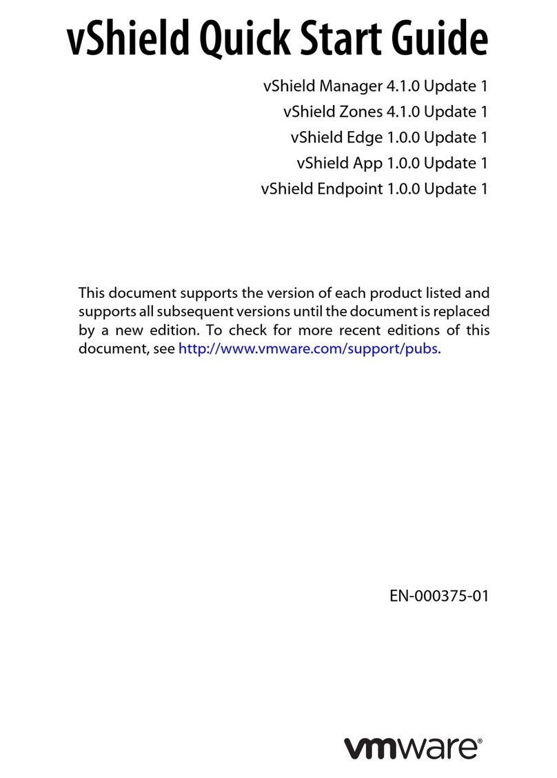 VMware VSHIELD APP 1.0.0 UPDATE 1 - API User manual