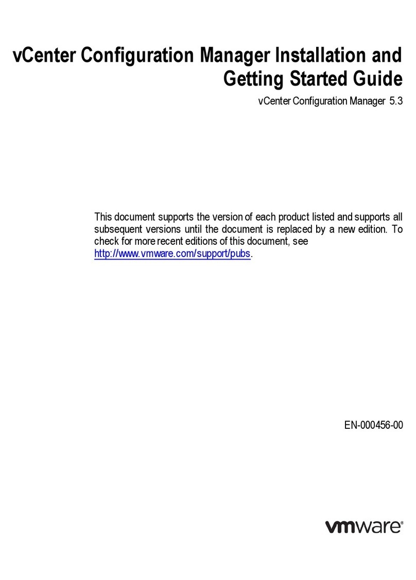 VMware VCENTER CONFIGURATION MANAGER 5.3 User manual