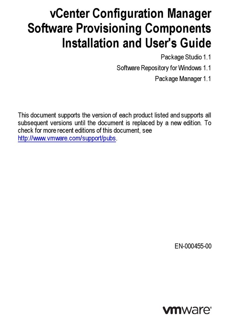 VMware PACKAGE MANAGER 1.1 User manual