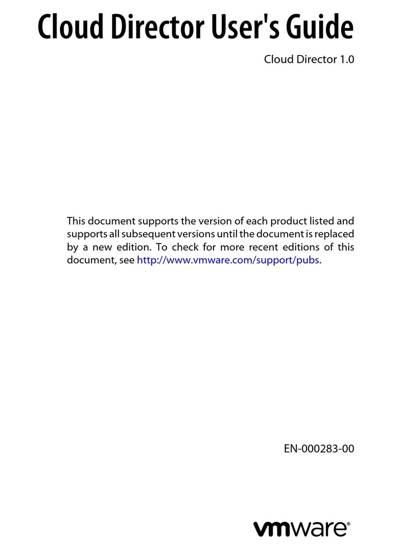 VMware CLOUD DIRECTOR 1.0 User manual