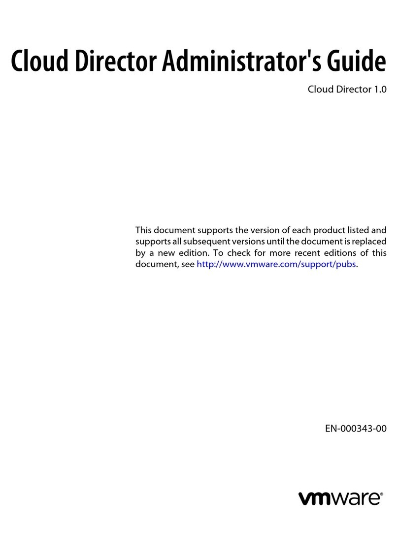 VMware CLOUD DIRECTOR 1.0 Manual VMware CLOUD DIRECTOR 1.0 Manual
