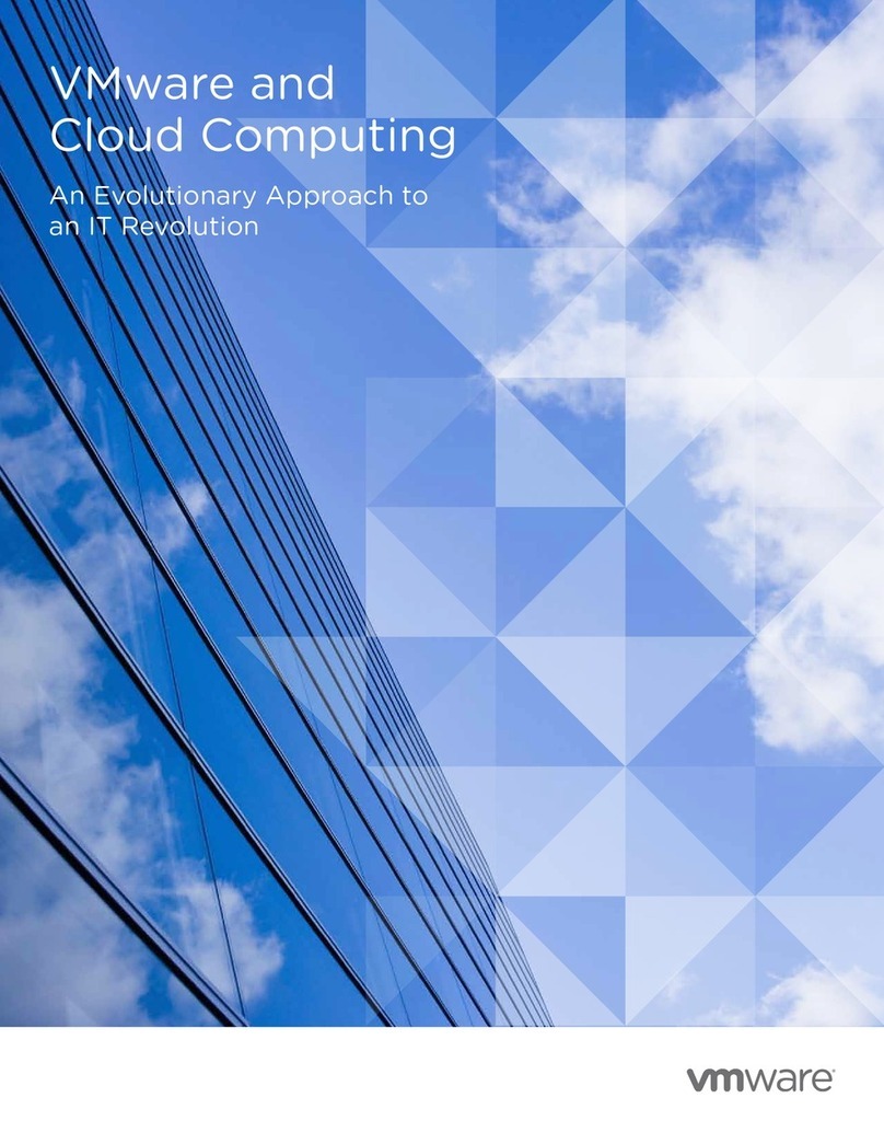 VMware CLOUD COMPUTING - User manual VMware CLOUD COMPUTING - User manual