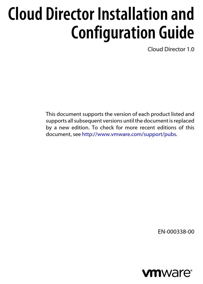 VMware CLOUD DIRECTOR 1.0 User manual