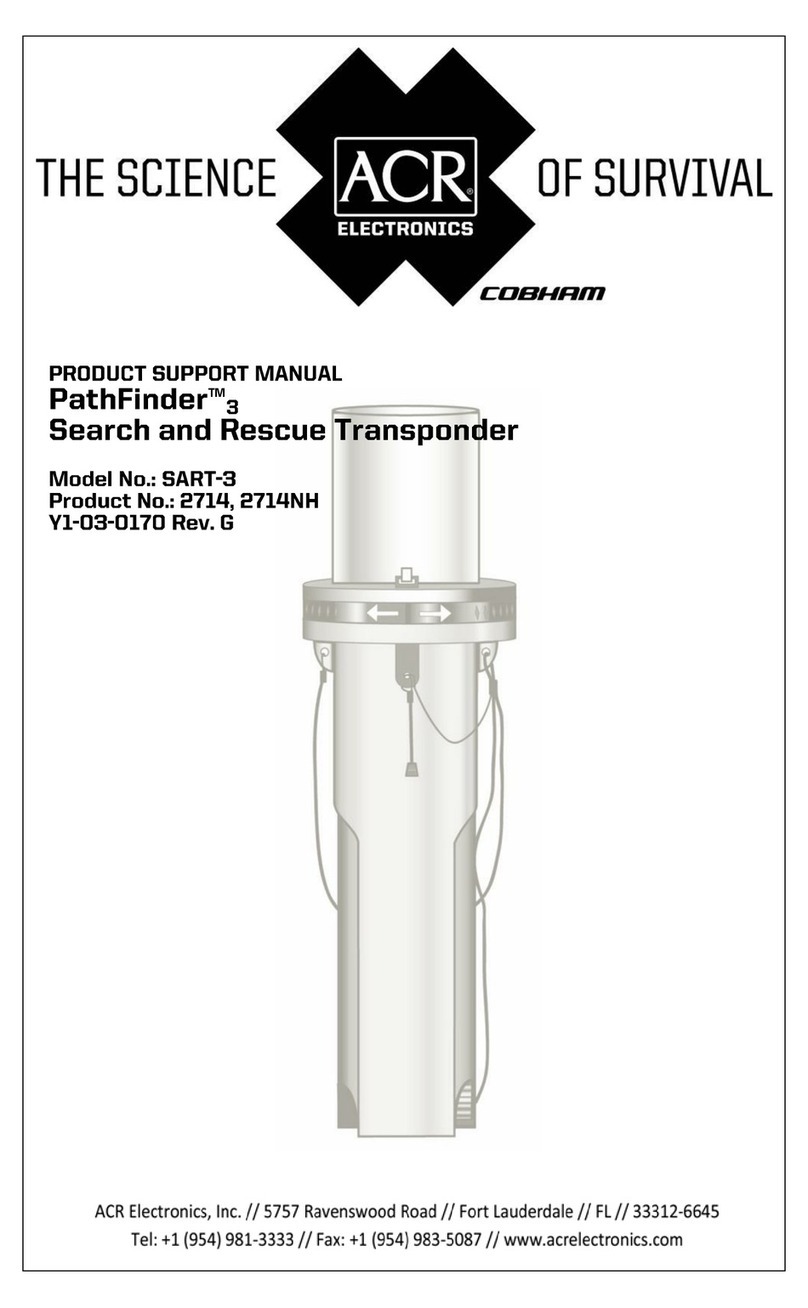 ACR Electronics PATHFINDER 3 User manual