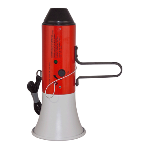 ACR Electronics EM-1A MEGAPHONE Installation instructions