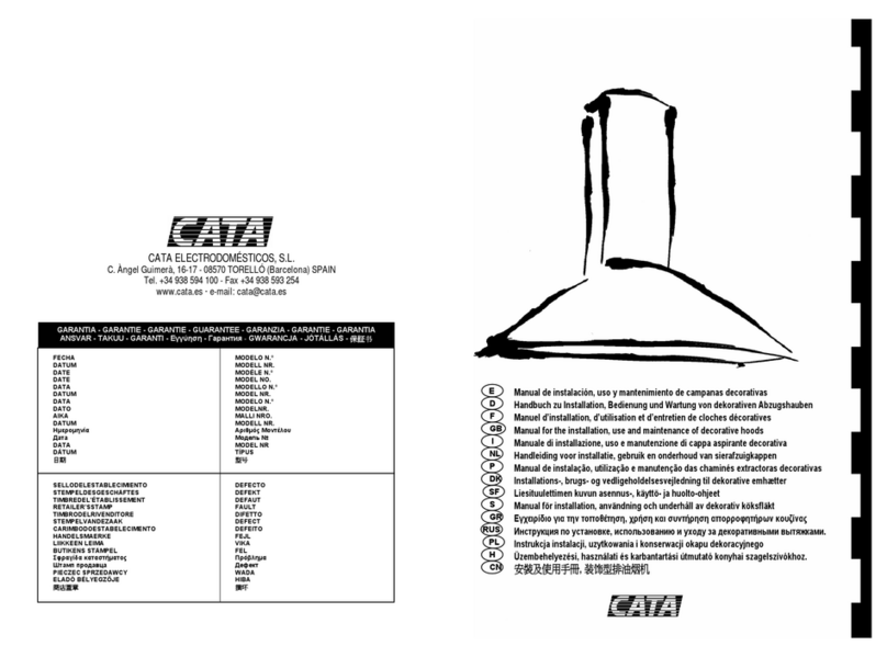 Cata CPX10 Instruction Manual