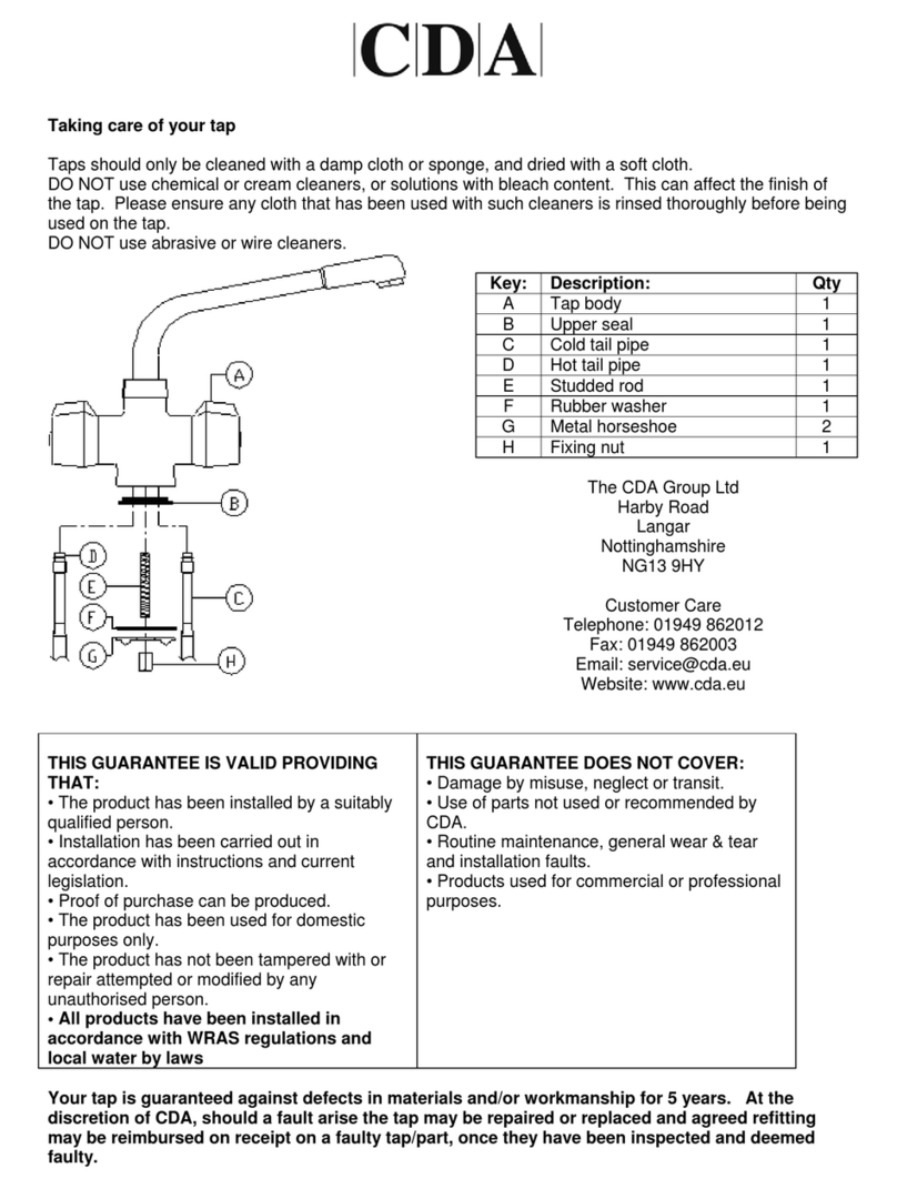 CDA TC20 datasheet