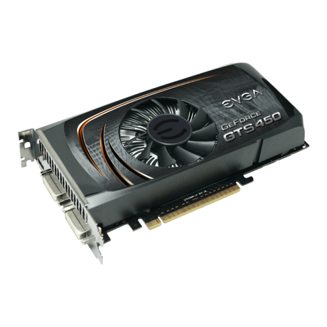 EVGA GeForce GTS 450 Superclocked User manual
