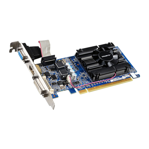 Gigabyte GV-N210D3-1GI user manual
