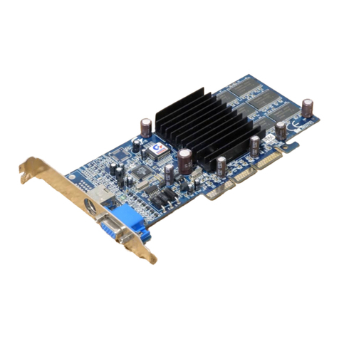 Gigabyte GV-GF1280RT-64 installation guide Gigabyte GV-GF1280RT-64 installation guide