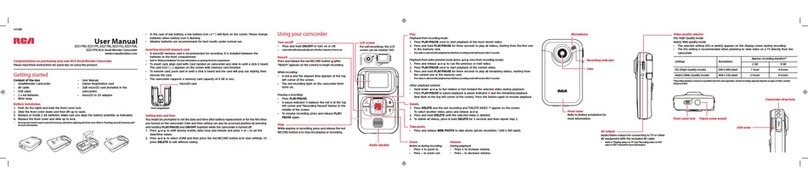 RCA EZ217BL User manual