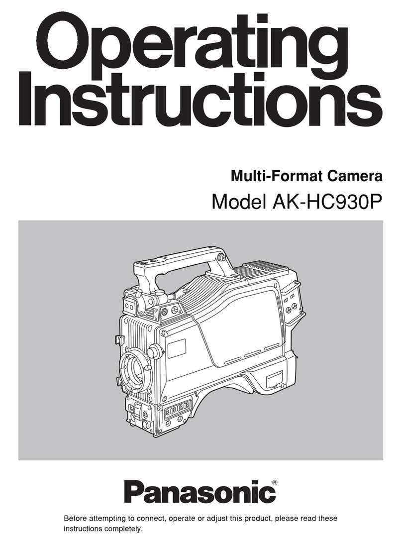 Panasonic AKHC930 - MULT FORMAT CAMERA User manual