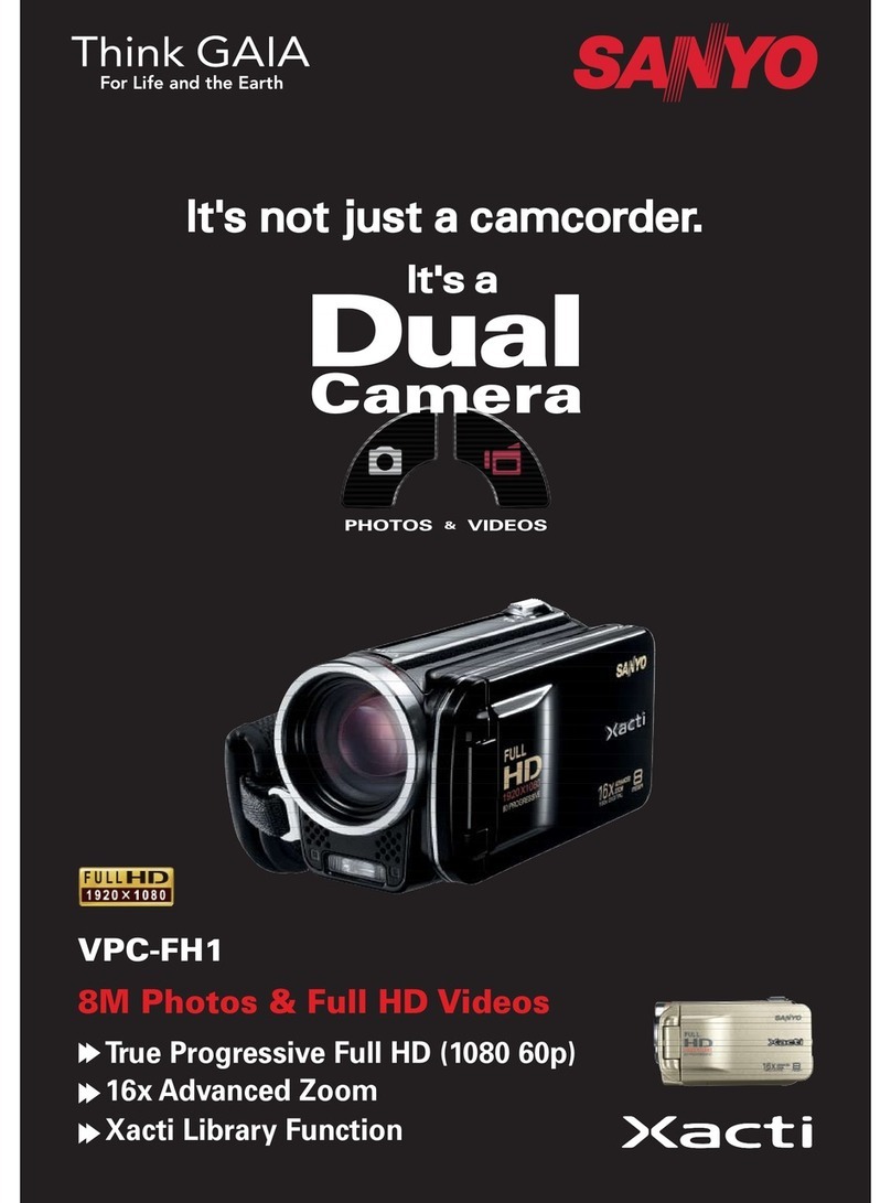 Sanyo VPC-FH1ABK User manual