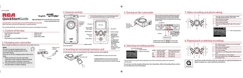 RCA EZ2120BK User manual