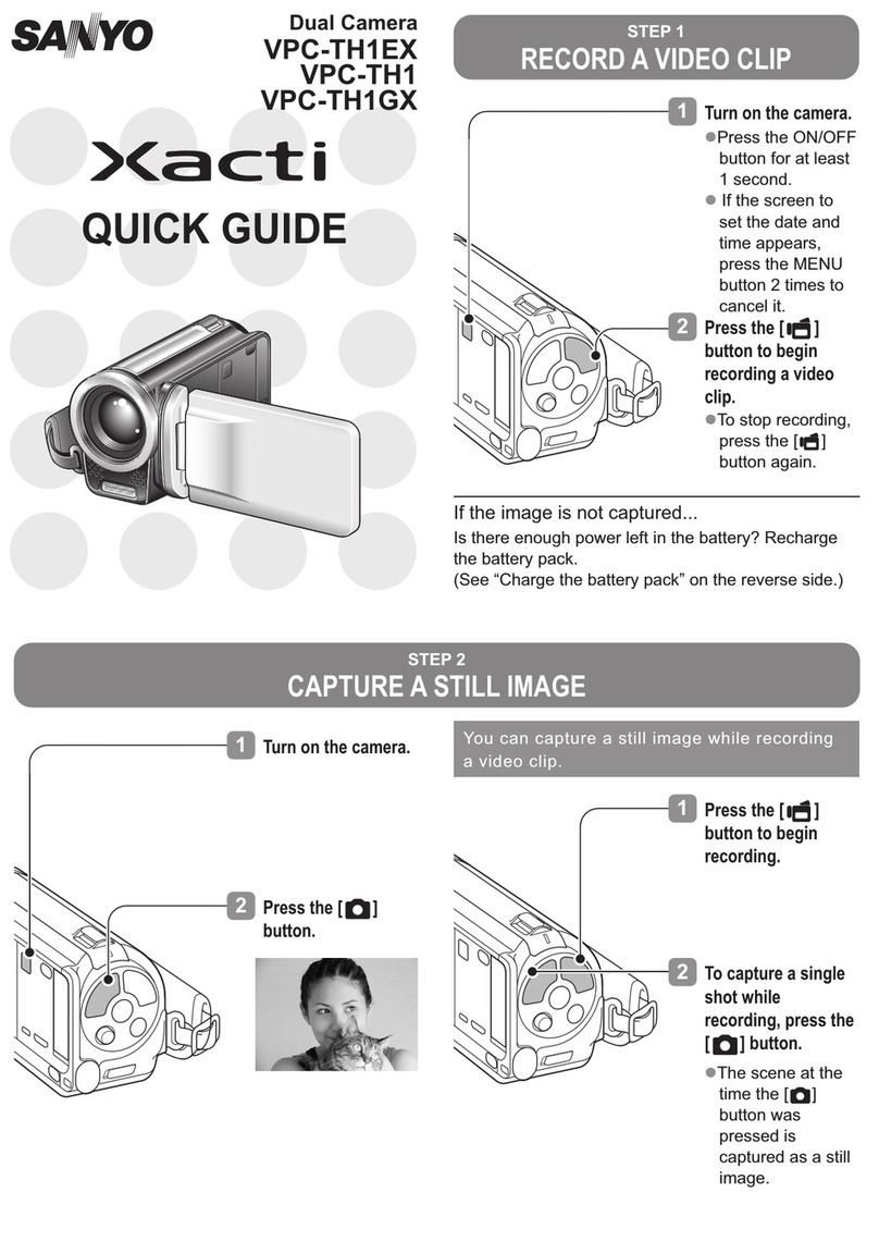 Sanyo VPC-TH1BL User manual Sanyo VPC-TH1BL User manual
