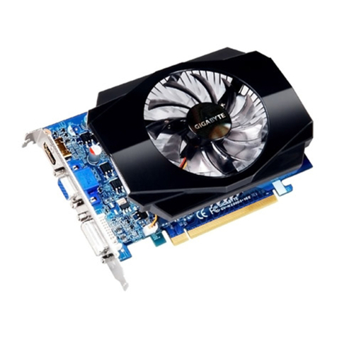Gigabyte GV-N220D2-1GE User manual