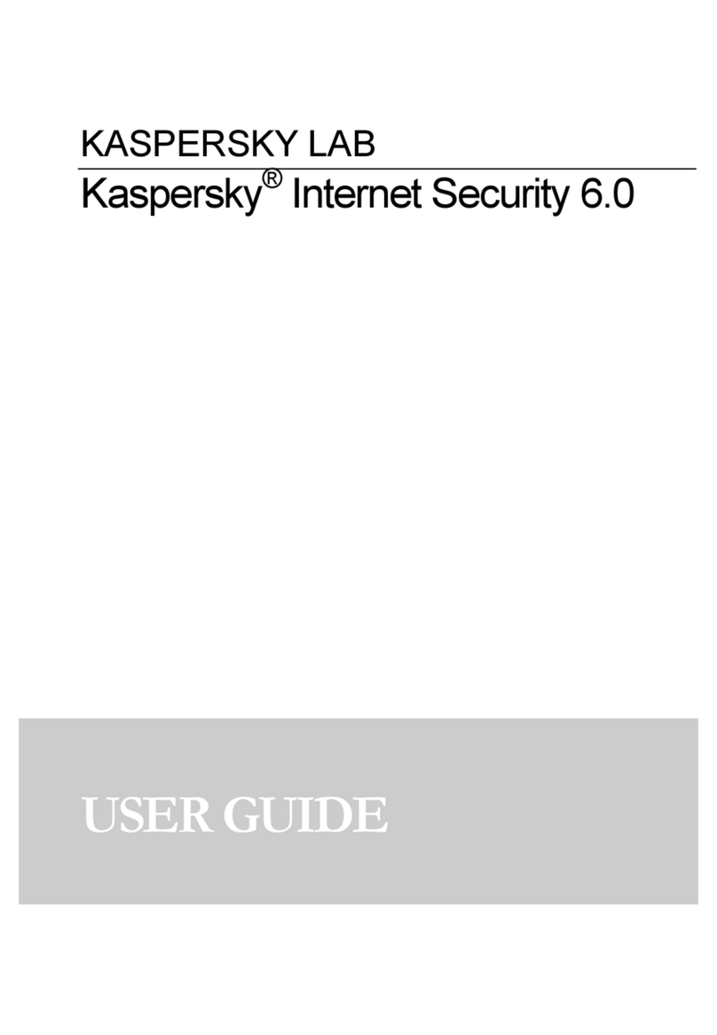 KAPERSKY ANTI-VIRUS 6.0 User manual KAPERSKY ANTI-VIRUS 6.0 User manual