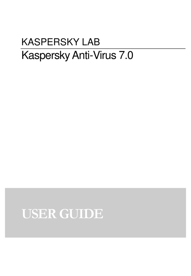 KAPERSKY ANTI-VIRUS 7.0 User manual KAPERSKY ANTI-VIRUS 7.0 User manual