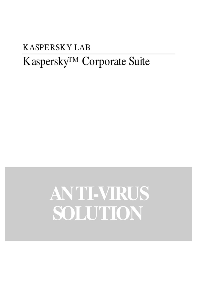 KAPERSKY CORPORATE SUITE manual