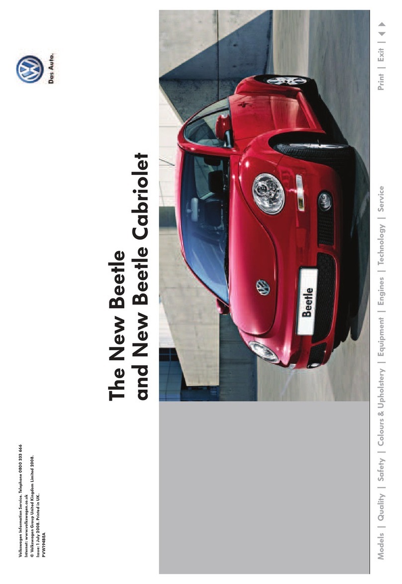 Volkswagen NEW BEETLE - brochure