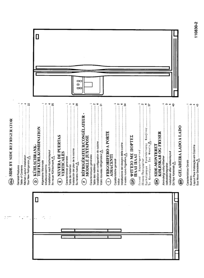 Kelvinator KTRIS245FBW User manual