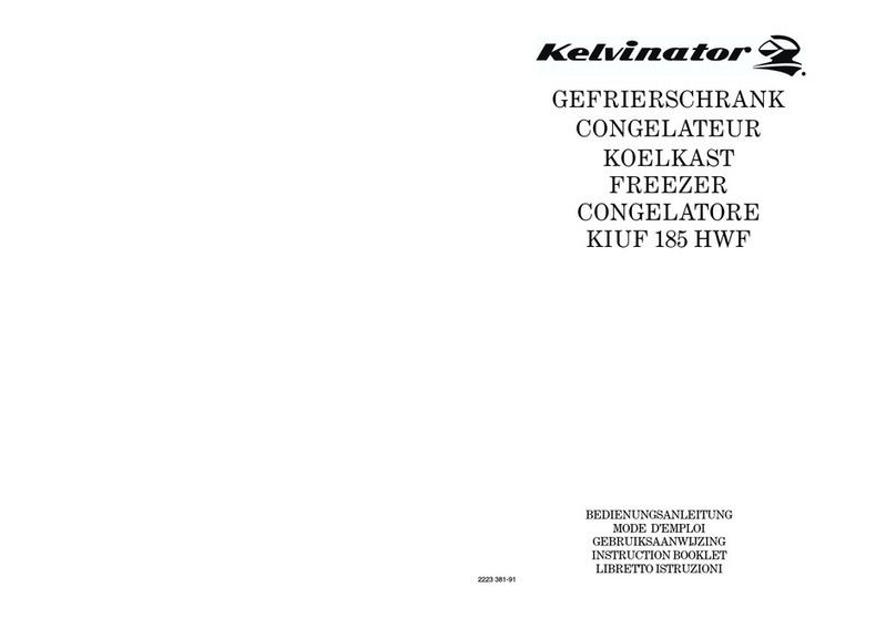 Kelvinator KIUF185HWF User manual