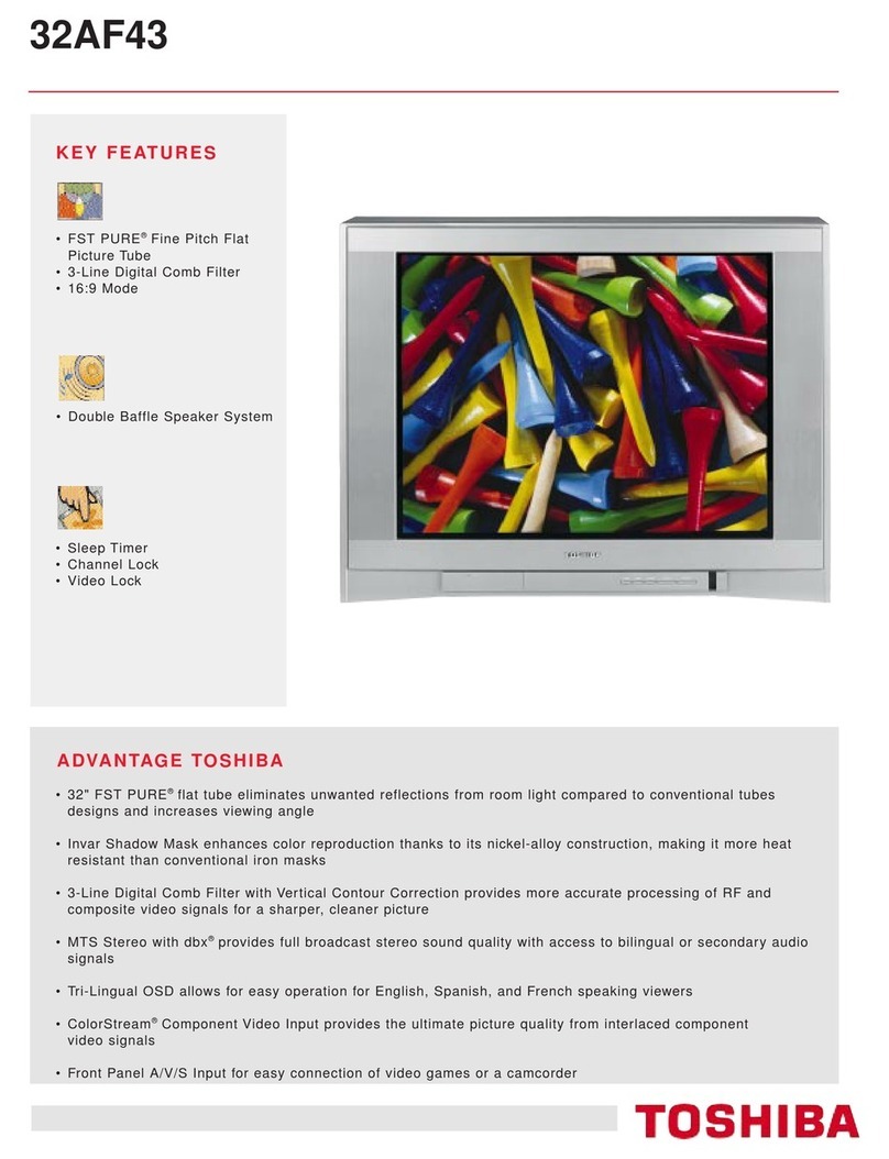 Toshiba 32AF43 User manual