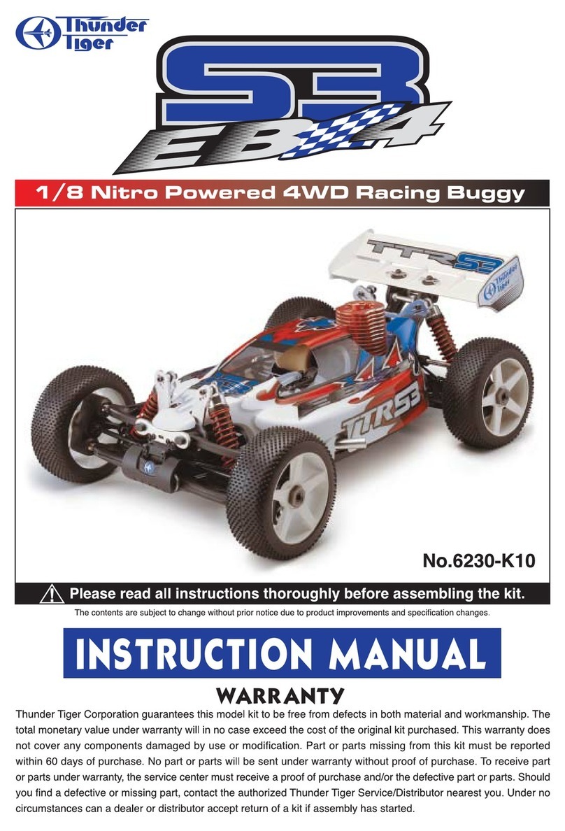 THUNDER TIGER S3 EB 4 User manual THUNDER TIGER S3 EB 4 User manual