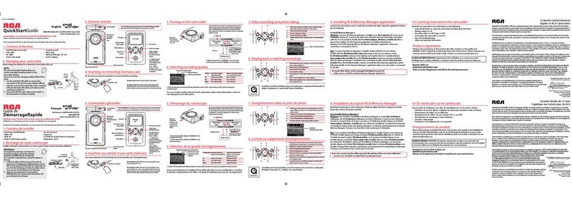 RCA Small Wonder EZ2100 series User manual