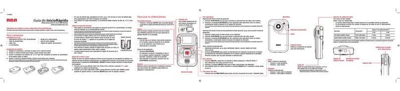 RCA EZ207 - Small Wonder Camcorder Parts list manual