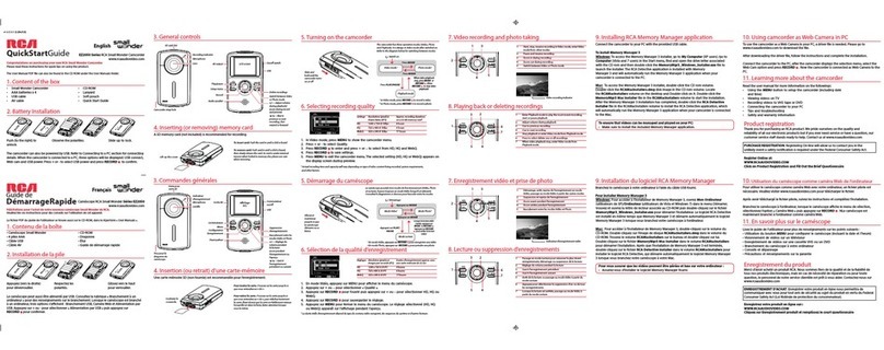 RCA Small Wonder EZ2050 series User manual